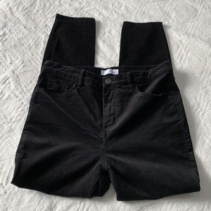 LOFT High Waisted Skinny Corduroy Pants EUC